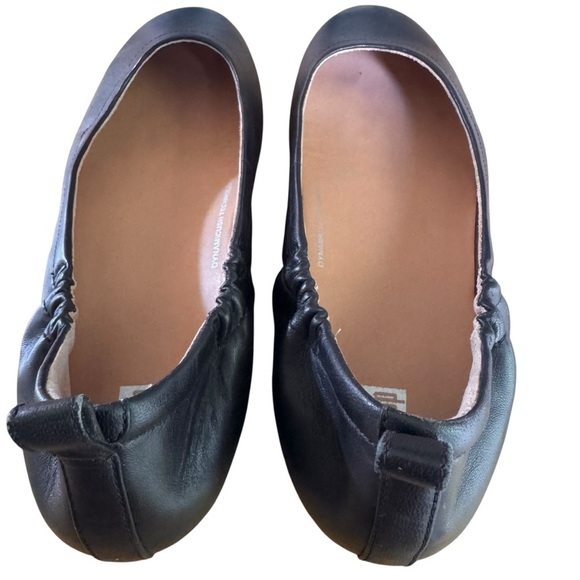 Fitflop Allegro Leather Ballerina Flats Black Size 10 - Picture 8 of 16